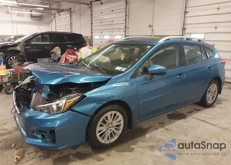 2018 Subaru Impreza 2.0I Premium из США, поврежденный, VIN 4S3GTAD6XJ3700019